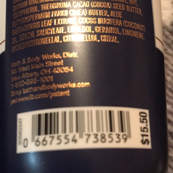 Bath & Body Works Gingham Ultimate Hydration Body Cream 8oz - Picture 5 of 5